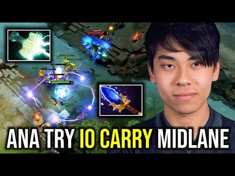 CUTEST CARRY EVER..!! New Meta IO Carry Mid Lane by Ana 7.22e | Dota 2