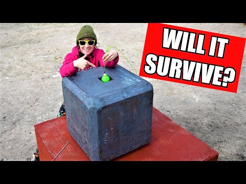 EXPERIMENT : Hand Grenade Vs. Steel Box
