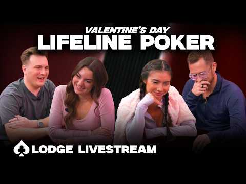 COUPLE'S Poker Cash Game With Safi, Crypto Max, Kristy & T1000!  Lodge Live Stream
