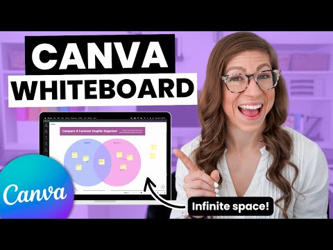 How to Use Canva Whiteboard | Tutorial for Teachers