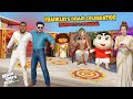 Franklin Shinchan Celebrate Onam With Maveli Mammootty Mohanlal In GTA 5 Malayalam