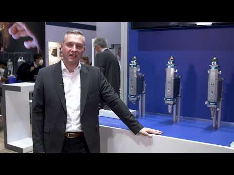 2D and 3D Laser cutting head ProCutter Thunder with 6,6 kW at EuroBlech 2022