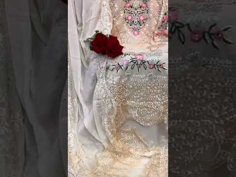 Al_Khushbu 2020 Georgette Wholesale Pakistani Suit – product video thumbnail