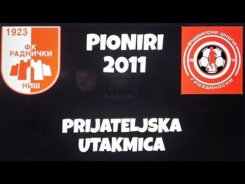 FK RADNIČKI NIŠ FK AKADEMIJA GROZDANOVSKI (PRIJATELJSKA)