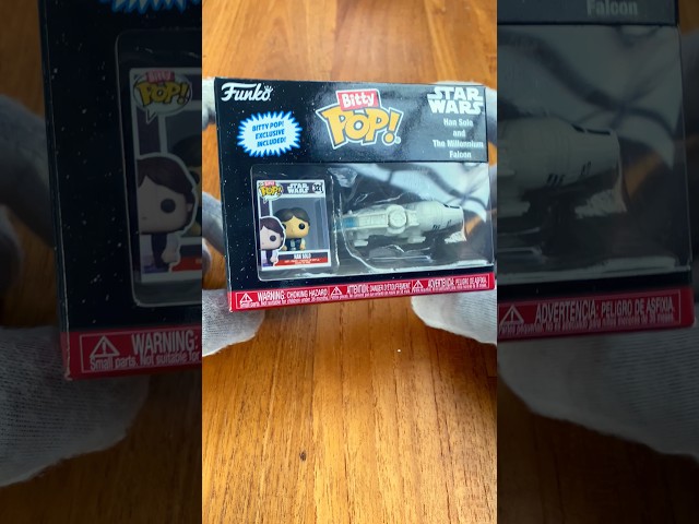 Vídeo relacionado con Figurine Funko Bitty Pop Ride Star Wars Han Solo with Millenium Falcon