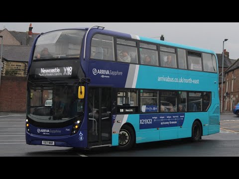 ABSOLUTELY FLYING | Route X18: 7544/YX17NNR - ADL Enviro 400 MMC