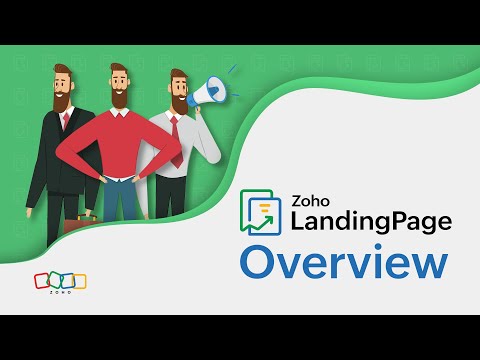 Zoho LandingPage: Create High-Converting Landing Pages for Your Business