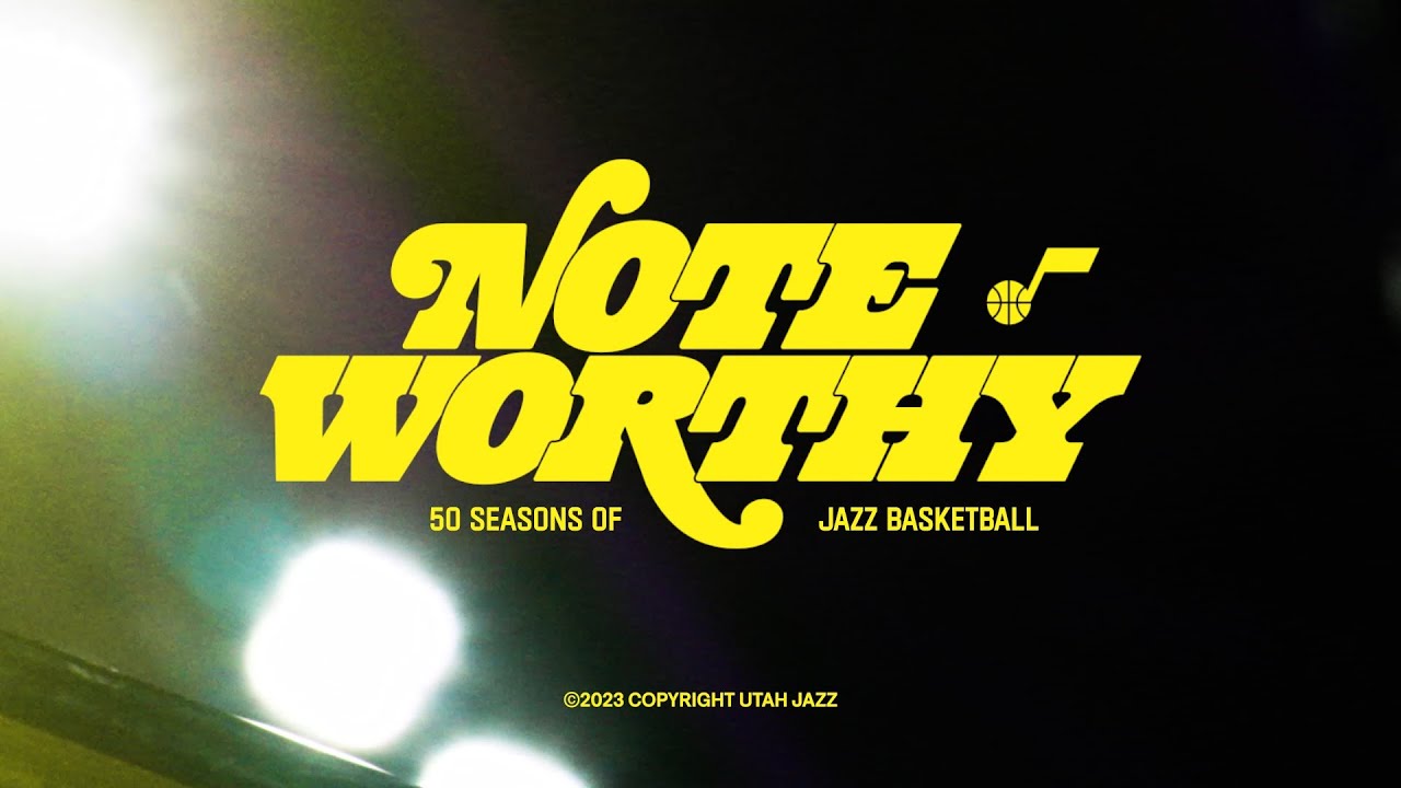 Note Worthy 🎵💜 50 Seasons of Jazz Basketball DOCUMENTARY TRAILER 📼 | UTAH JAZZ