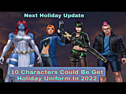 Next Holiday Update | 10 Characters Could Be Get Holiday Uniform In 2022 - Marvel Future Fight