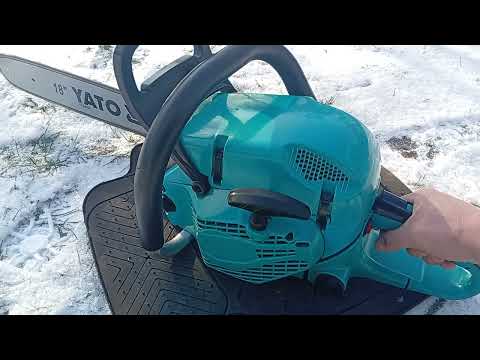 Gardetech CN5820t, gaźnik Walbro z Hechta 958, mod tłumika