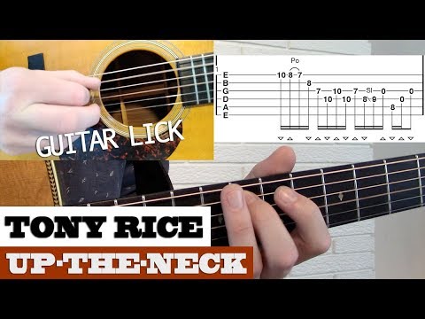 LICK #16 - “Up-The-Neck Lick in G” | Tony Rice – Guitar Lesson with TAB