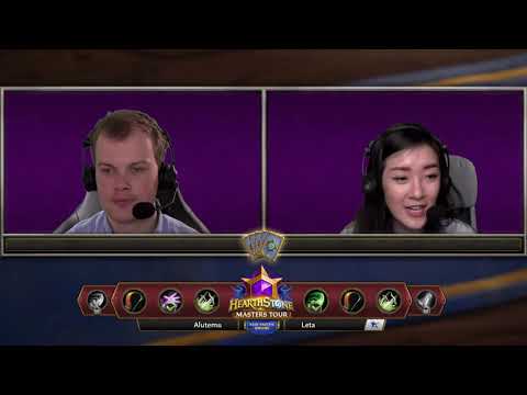 Alutemu vs Leta - Swiss Round 9 - Hearthstone Masters Tour Online: Asia-Pacific