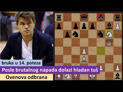 Posle brutalnog napada sledi hladan tuš - Magnus vs Nepo - Ovenova odbrana