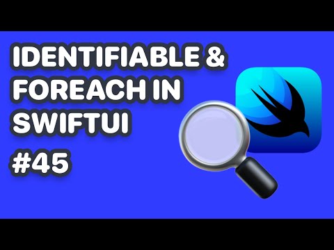 How To Use ForEach In SwiftUI With Identifiable (SwiftUI ForEach Loop, SwiftUI Identifiable) thumbnail