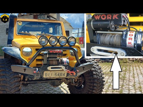 Winch Work 18000R 2 motors - Fast and Strong!