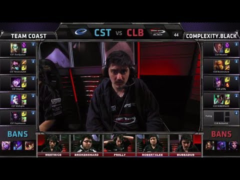 Coast vs compLexity.Black Game 3 | S4 NA LCS Summer Promotion Tournament | CST vs CLB G3