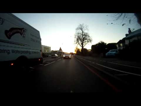 678CR tailgating and points to cycle lane. Second appearance.