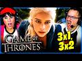 GAME OF THRONES SEASON 3 Episode 1 2 REACTION George R R Martin A Song Of Ice And Fire