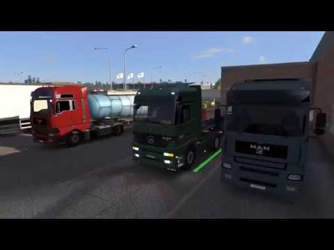 ETS2 1.34 Promods 2.33 MP1 Mercedes Dortmund To Pila