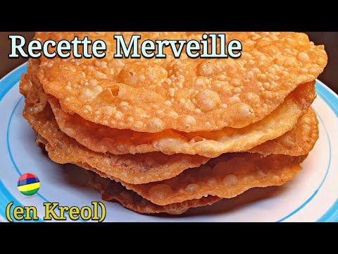 Recette Merveille Mauricien Avec 3 Ingredients (en Kreol)