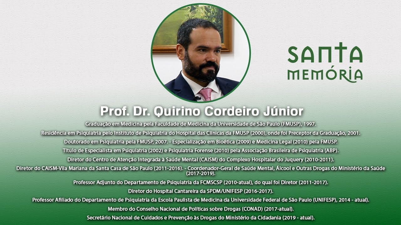 Santa Memória - Prof. Dr. Quirino Cordeiro Júnior
