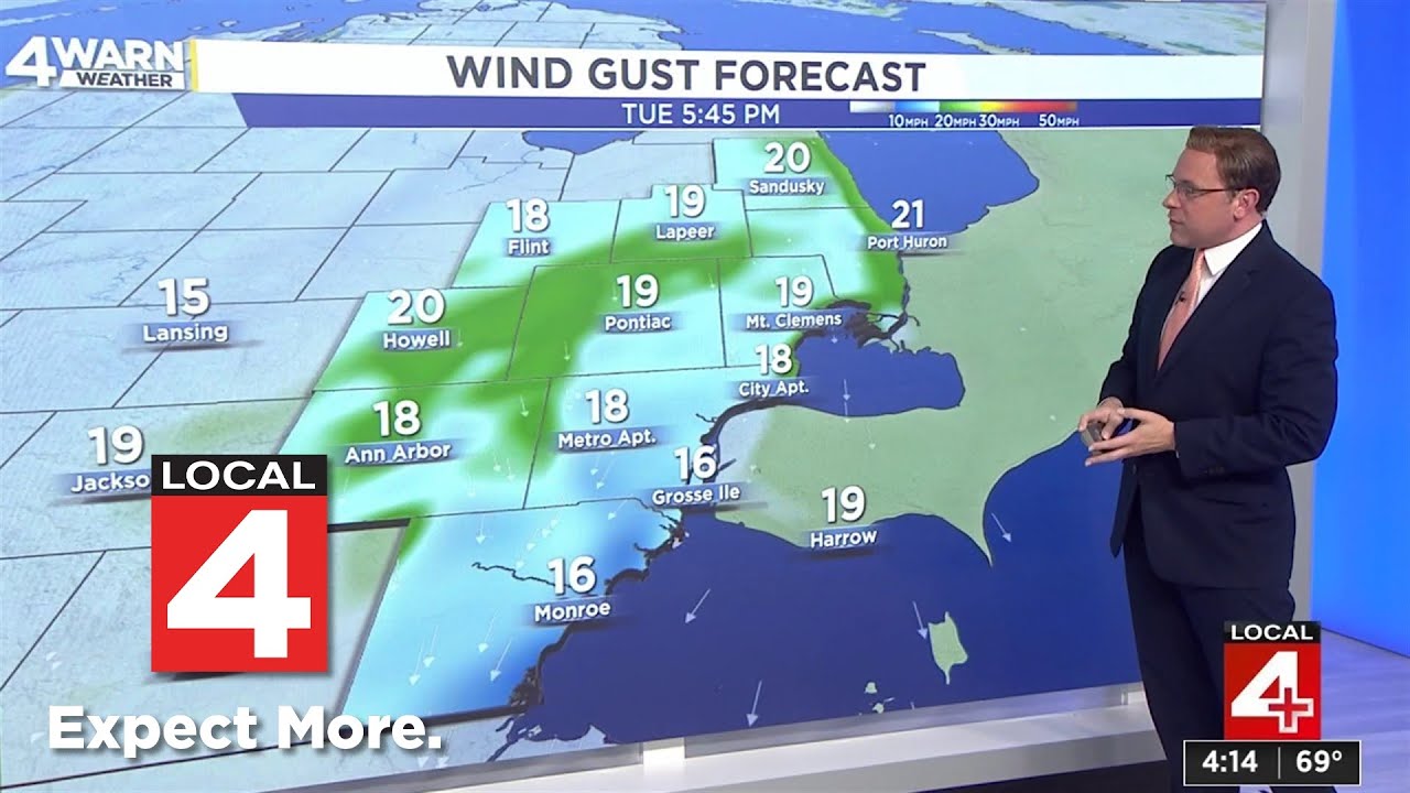 Metro Detroit weather forecast Aug. 19, 2024  -- 4 p.m. Update