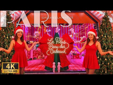 [🇫🇷Paris France 4K 120FPS Walking Tour] 2025 Paris 🎄Christmas Season Begins #3🎄 13/NOVEMBER/2025