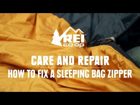 How to Fix a Sleeping Bag Zipper || REI