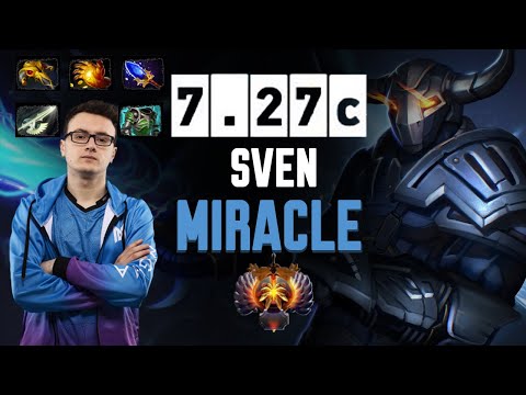 7.27c Sven - Miracle Dota 2 Meta Replay