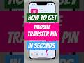 How To Request A Transfer Pin For T Mobile
