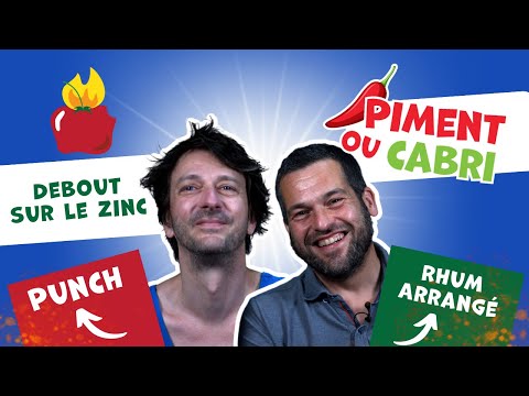 Debout sur le Zinc : punch ou rhum arrangé ? - Interview Piment ou Cabri