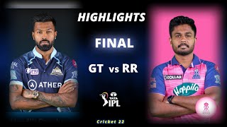 GT vs RR Final IPL 2022 Highlights | GT vs RR Full Match Highlights | Hotstar Cricket 22