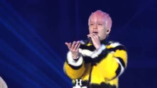161119 멜론뮤직어워드(MMA) 젝스키스(SECHSKIES) 강성훈 Focus - 세 단어 (THREE WORDS)