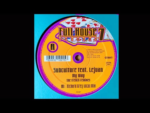 Subculture feat. Lejuan - My Way (Richard Grey Vocal Mix)