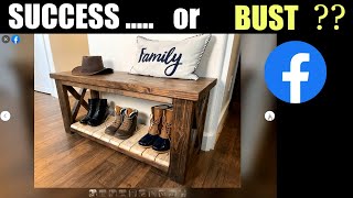 New Strategy Selling Homemade Furniture on Facebook Marketplace ~ See My Results!