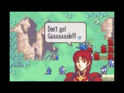 Fire Emblem the Sword of Seals Playthrough Part 65 Miledy vs Gale
