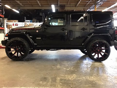 2017 Jeep Wrangler Unlimited Rubicon Wheel Big Tires And Wheels