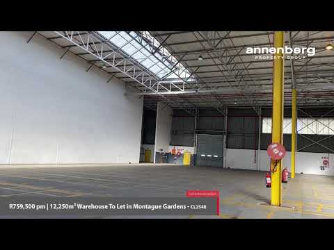CL2548 - R759,500 pm | 12,250m² Warehouse To Let in Montague Gardens