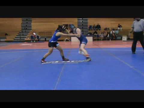 Brieana Delgado (SC) vs. Logan Howard (NY), USAW Girls Folkstyle Nationals, 123 HS finals