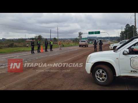 POLICÍA REPORTA 11 APREHENDIDOS, DOS DETENIDOS Y REFUERZO DE CONTROLES EN ITAPÚA