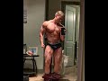 RIPPED NATURAL BODYBUILDER FLEXING!!!!
