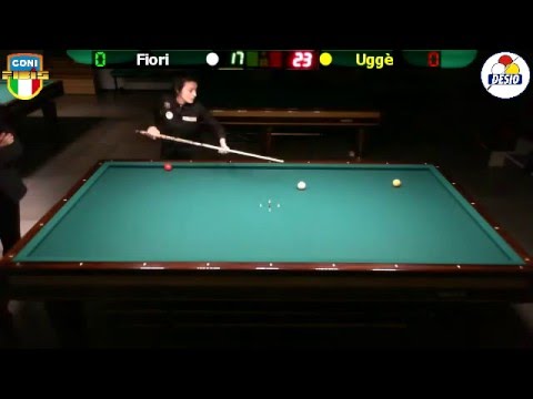 Fiori vs Uggè - 3ª Prova BTF 2015/2016 CSB Billiards Club Desio (MB) 2/3 Aprile 2016