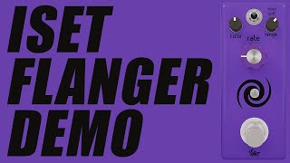 Video thumbnail for ISET - Flanger - Demo by Ryan Lutton