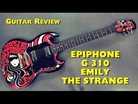 EPIPHONE G-310 EMILY THE STRANGE - Review Guitar 245$