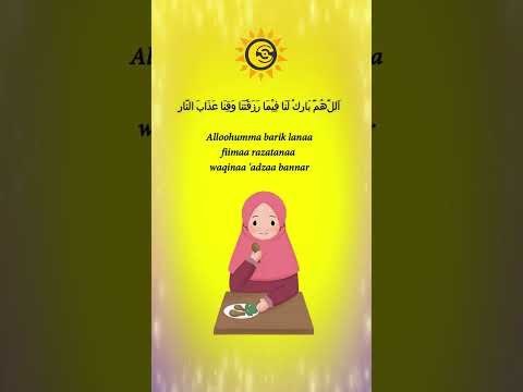 Doa Makan / Doa Sebelum Makan Edukasi Anak Muslim #shorts