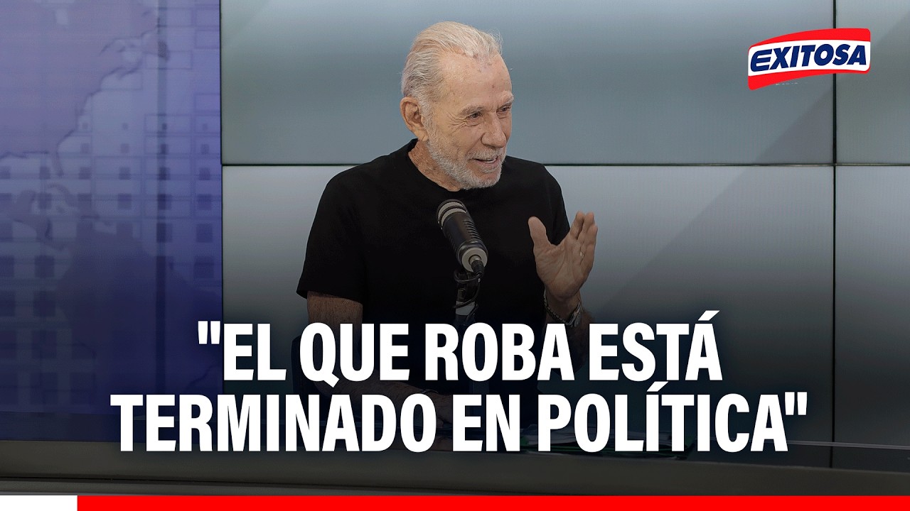 🔴🔵 Ricardo Belmont: "El que roba está TERMINADO EN LA POLÍTICA para siempre"