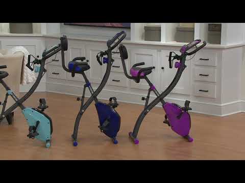 FITNATION Upright & Recumbent Flex Bike Express w/ Echelon App on QVC
