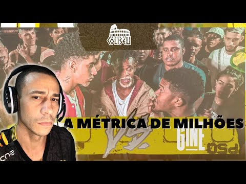 ZEN ANALISE- PEGOU MUITO FOGO 🔥🔥🔥 ZED X GINE   SEGUNDA FASE   BATALHA DO COLISEU   EDIÇÃO 111