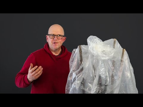 Yamadori - keep them alive by doing this! (clear bag technique)