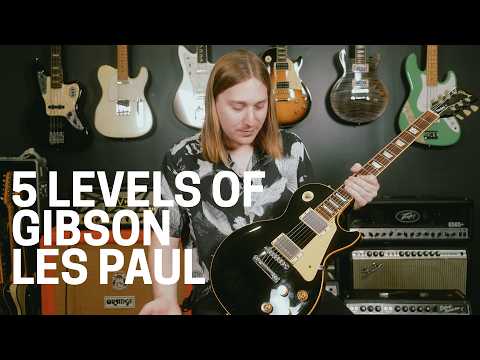5 Levels of Gibson Les Paul - Which One Is For You?